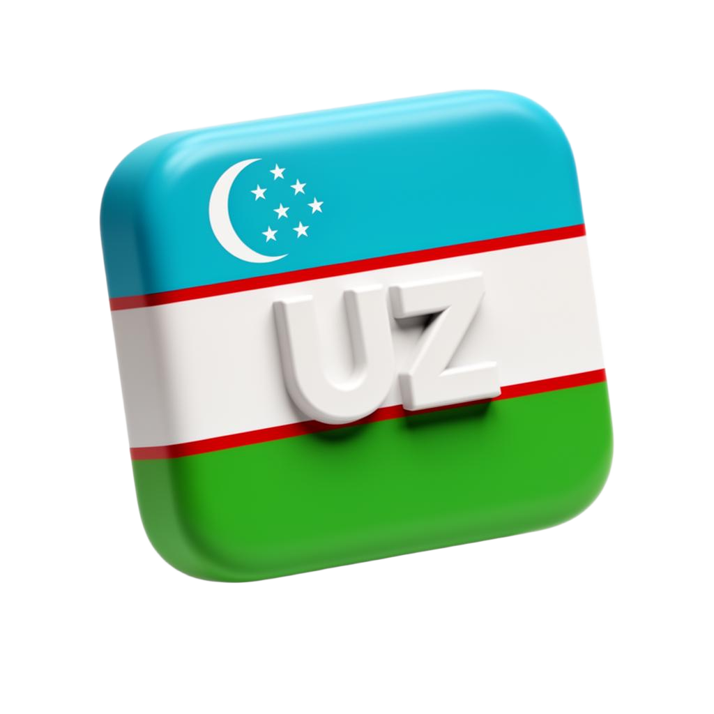Bandera de Uzbekistán